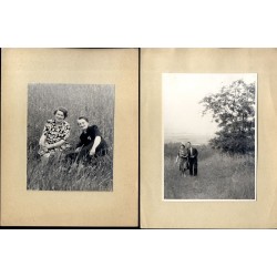 Zestaw 30 wczesnych fotografii Zofii Rydet z okresu bytomskiego do 1960 - architektura, pejzaż, portrety