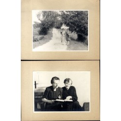 Zestaw 30 wczesnych fotografii Zofii Rydet z okresu bytomskiego do 1960 - architektura, pejzaż, portrety