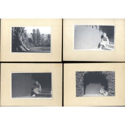 Zestaw 30 wczesnych fotografii Zofii Rydet z okresu bytomskiego do 1960 - architektura, pejzaż, portrety