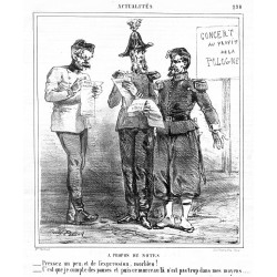 "A PROPOS DE NOTES. _Pressez un peu et de la l'expression, morbleu! [...]" / "O notach dyplomatycznych. Naciśnij lekko i stamt