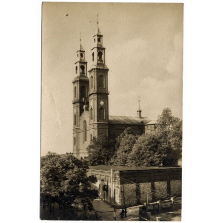 Piekary Śląskie. Bazylika / "Piekary 17/7.1949r."