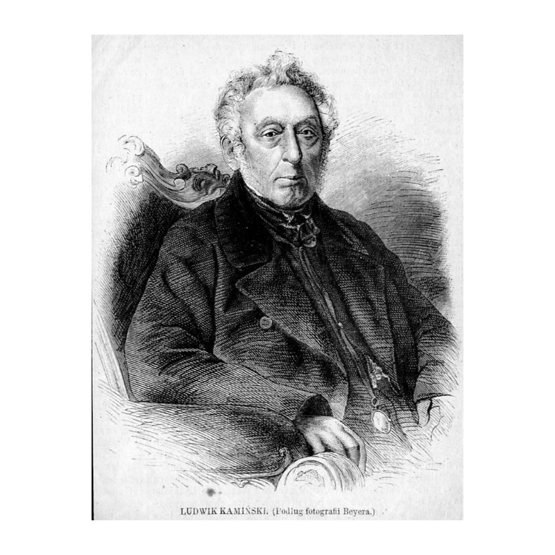 Ludwik Kamiński / "LUDWIK KAMIŃSKI. (Podług fotografii Beyera.)"