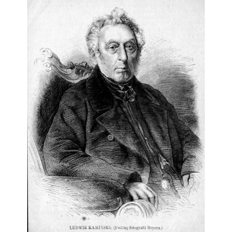 Ludwik Kamiński / "LUDWIK KAMIŃSKI. (Podług fotografii Beyera.)"