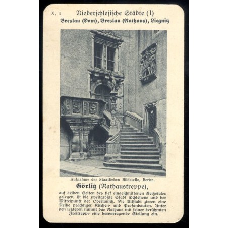 "Görlitz (Rathaustreppe), [...]" / karta reklamowa firmy JSM