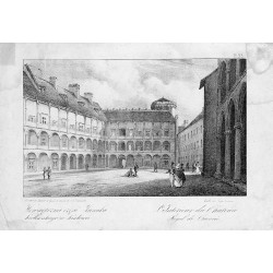"Pl. 23. Wewnętrzna część Zamka Królewskiego w Krakowie [...]"