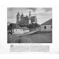 "Opatów. - Kościół kolegiacki św. Marcina."