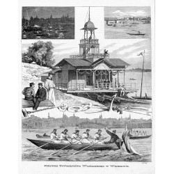 "Przystań Towarzystwa Wioślarskiego w Warszawie. (6515)"