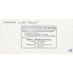 "Krajobraz z okol. Szurpił 186"