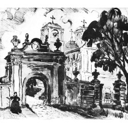 "Wiśniowiec" / "Wiśniowiec. Brama zamkowa"