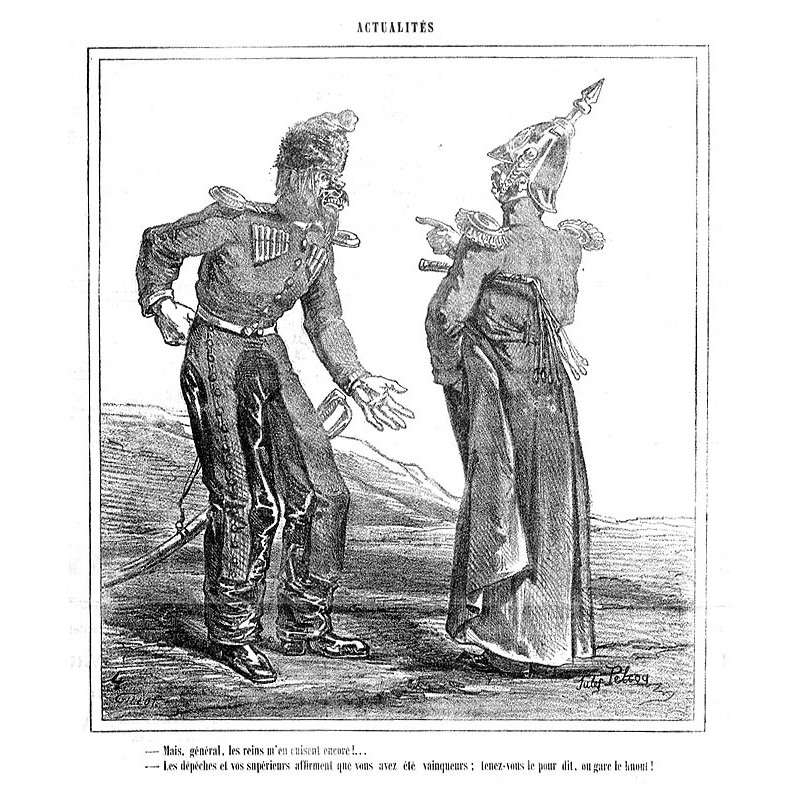 "-Mais, général, les reins m'en cuisent encore!... [...]" / Ale, Generale, wciąż mnie bolą plecy!