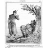 "COURRIER RUSSE S'EMPRESSANT DE PORTER LA RÉPONSE AUX TROIS PUISSANCES. _Dites donc, vous savez que, si vous ne vous pressez pas