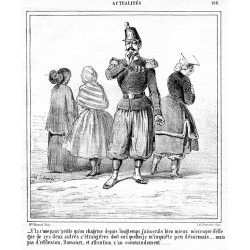 "-V'la z'une pauv' petite qu'on chagrine depuis longtemps j'aimerais bien mieux m'occuperd'elle [...]" / Jest biedna dziewczynka