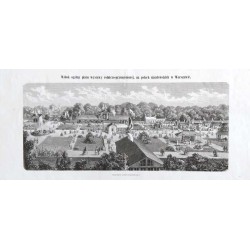 "Widok ogólny placu wystawy rolniczo-przemysłowéj, na polach ujazdowskich w Warszawie. Rysował z natury Dymitrowicz. 247"