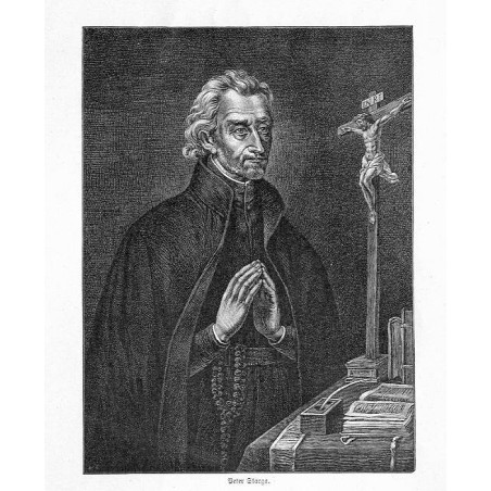 "Peter Skarga. / Peter Skarga nach dem Ölbild in der Barmherzigen Gesellschaft zu Krakau, von Wilhelm Hecht"