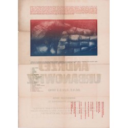 Andrzej Urbanowicz Malarstwo grudzień 1970 Katowice, Dworcowa 13 / "ANDRZEJ URBANOWICZ MALARSTWO GRUDZIEŃ 1970 KATOWICE, DWORCOW