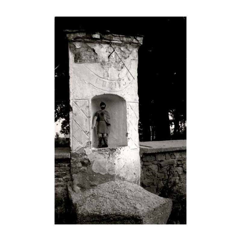 Kompozycja bez tytułu / Kapliczka ze św. Florianem