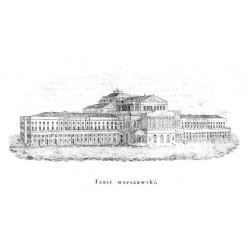 "Teatr warszawski."