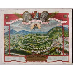 Na pamiątkę 300 letniej rocznicy założenia Kalwarii w r. 1602. 1602 1902. Kalwaria Zebrzydowska założona przez fundatora Mikołaj