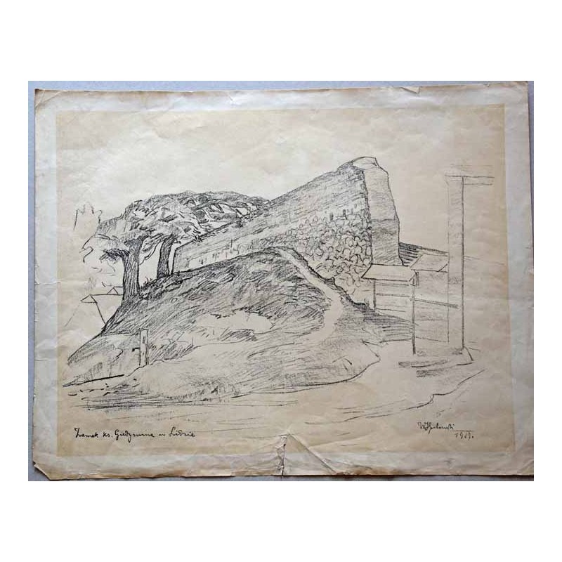 "Zamek ks. Giedymina w Lidzie" / "4 pułk piechoty Legionów na Litwie 1919"