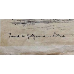 "Zamek ks. Giedymina w Lidzie" / "4 pułk piechoty Legionów na Litwie 1919"