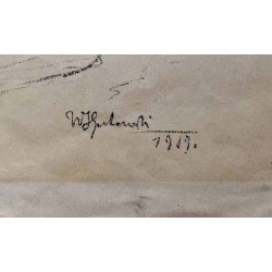 "Zamek ks. Giedymina w Lidzie" / "4 pułk piechoty Legionów na Litwie 1919"