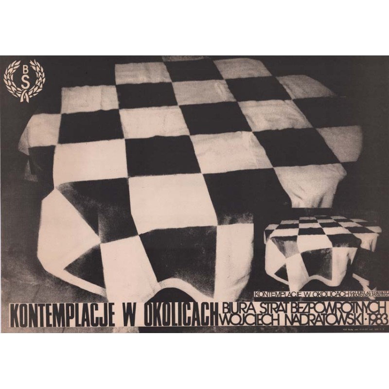 Kontemplacje w okolicach Biura Strat Bezpowrotnych Wojciech Nadratowski • 1983 / Kontemplacje w okolicach Galerii Autorskiej J.