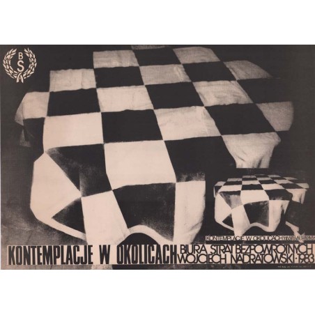 Kontemplacje w okolicach Biura Strat Bezpowrotnych Wojciech Nadratowski • 1983 / Kontemplacje w okolicach Galerii Autorskiej J.