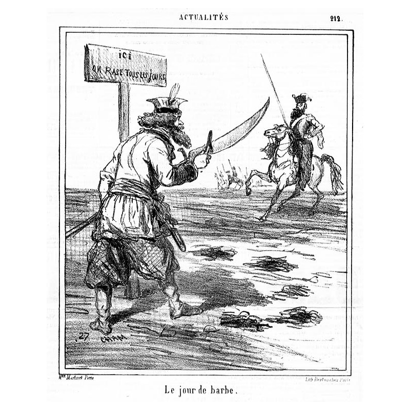 "Le jour de barbe." / Dzień brody