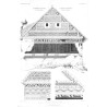 "Sgraffittodecorationen an Scheunen und Schloss des Klostergutes Sächsich-Haugsdorf" / Dekoracje sgraffito na stodołach i zamku
