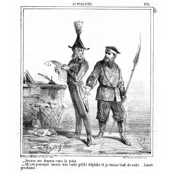 "_Voyons, me donnez vous la main. _Oh yes, jeenvoyai encore une toute petite dépéche et je venais tout de suite ...lannée procha