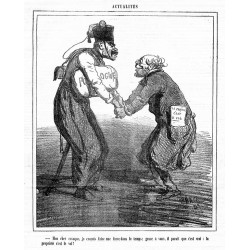 "- Mon cher cosaque, je croyais faire une farce dans le temps, grace à vous, il parait que c'est vrai : la propriété c'est le vo
