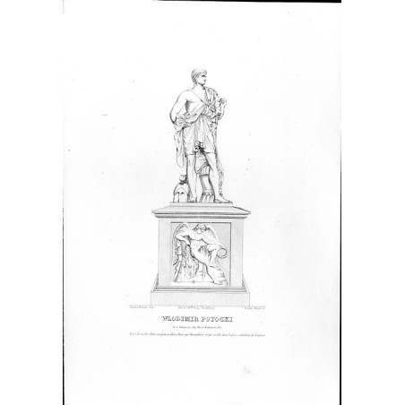Wlodimir Potocki / "WLODIMIR POTOCKI Né á Tulczyn en 1789 [...]"
