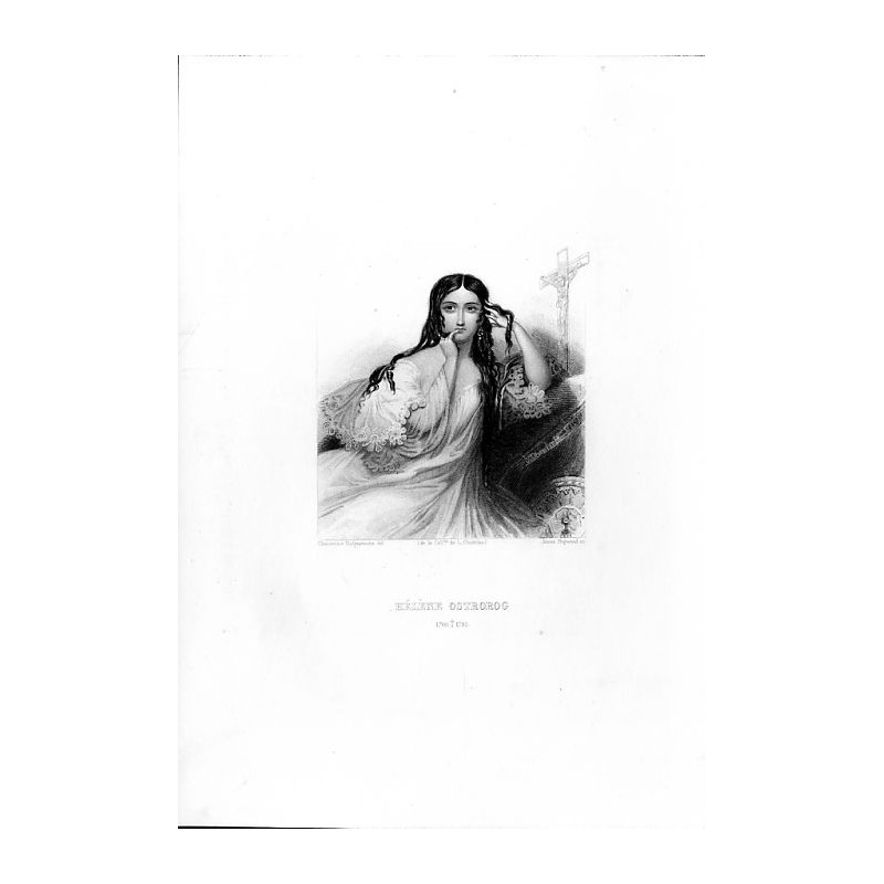Hélène Ostrorog 1766 † 1793 / "HÉLÈNE OSTROROG 1766 † 1793"