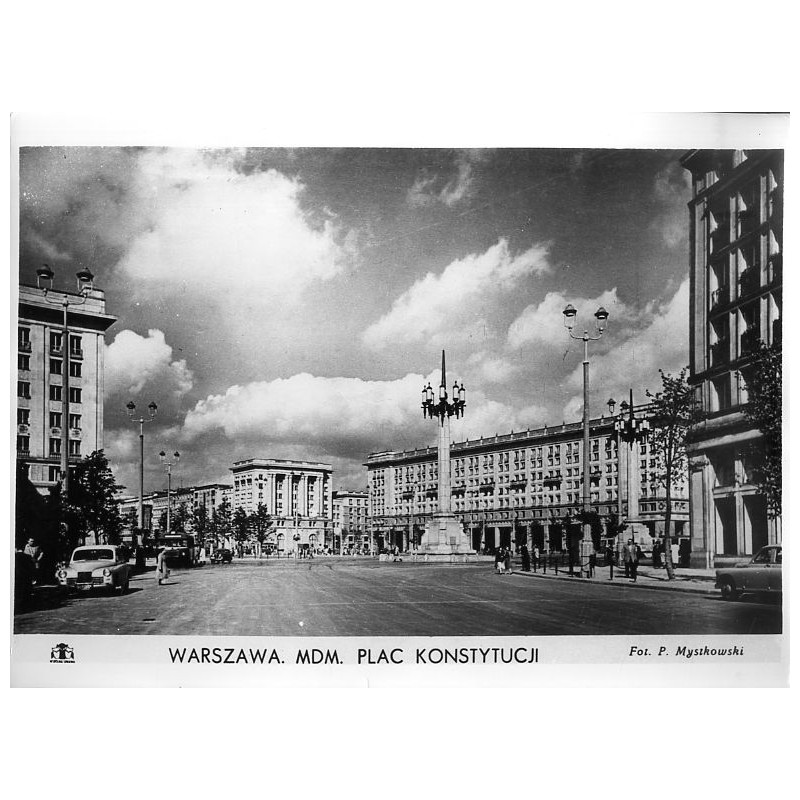 Warszawa. MDM. Plac Konstytucji / "WARSZAWA. MDM. PLAC KONSTYTUCJI"