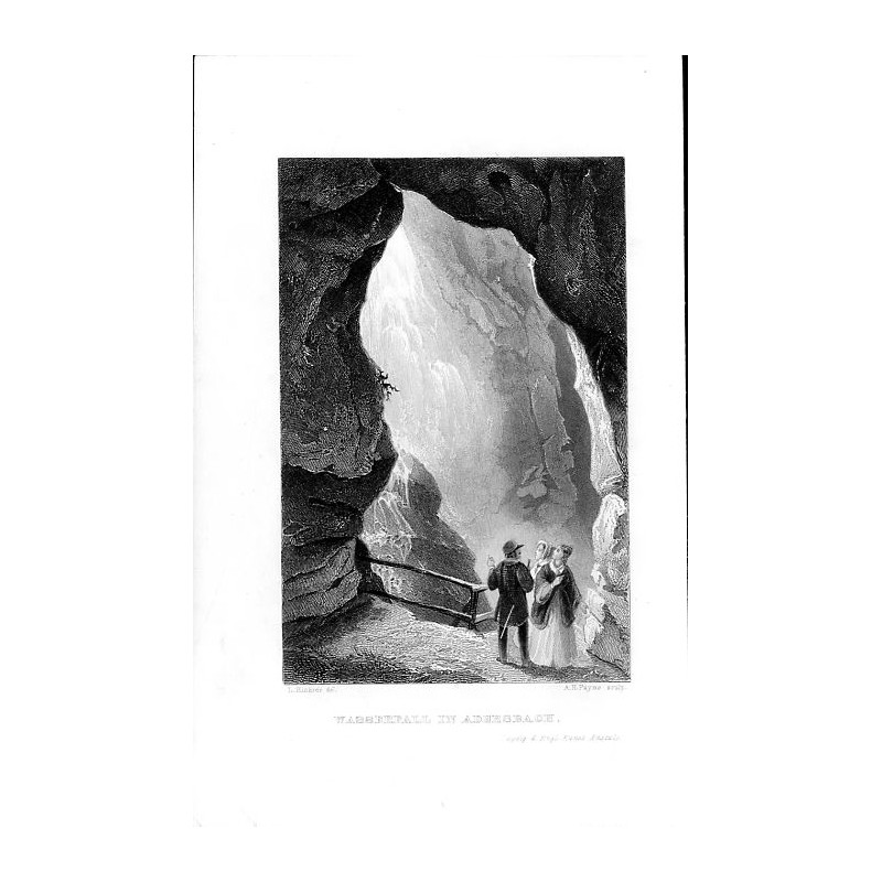 Wasserfall in Adersbach / "WASSERFALL IN ADERSBACH."