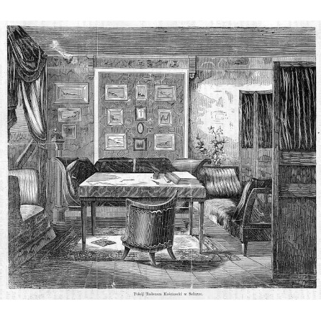 "Pokój Tadeusza Kościuszki w Solurze."