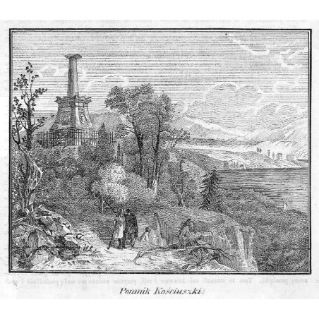 "Pomnik Kościuszki."