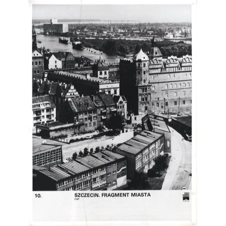 "10. Szczecin. Fragment miasta. CAF"