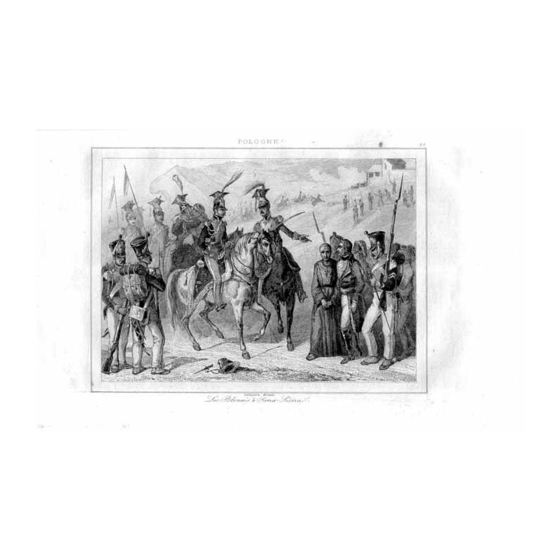 Somosierra / "POLOGNE. 55 Les Polonais à Sama-Sierra."