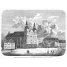 Kościół księży bernardynów w Poznaniu. Rysował z fotografii Kozarski / "KOŚCIÓŁ księży Bernardynów w POZNANIU. (Rysował z fotogr