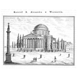 "Kościół S. Alexandra w Warszawie."
