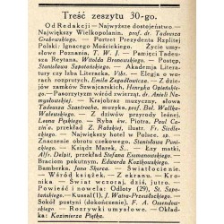 Tęcza. Ilustrowane pismo tygodniowe. R. 2 (1928). Z. 30 (28 lipca 1928) / Kazimierz Piętka / Ignacy Mościcki / Poznań PWK / Tade