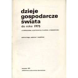 Dzieje gospodarcze świata do roku 1975