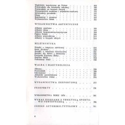 Katalog 1953-1973 Wydawnictwo Sport i Turystyka Warszawa