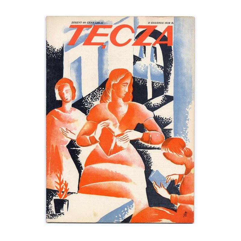 Tęcza. Ilustrowane pismo tygodniowe. R. 2 (1928). Z. 49 (8 grudnia 1928) / Stanisław Turewicz / Katedra poznańska / Capri / Wyst