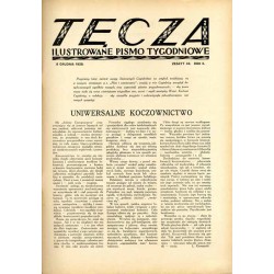 Tęcza. Ilustrowane pismo tygodniowe. R. 2 (1928). Z. 49 (8 grudnia 1928) / Stanisław Turewicz / Katedra poznańska / Capri / Wyst