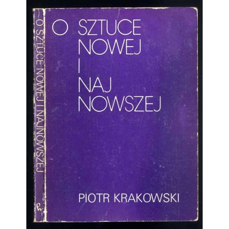O sztuce nowej i najnowszej