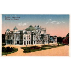 Kraków. Teatr miejski. Theater in Krakau.
