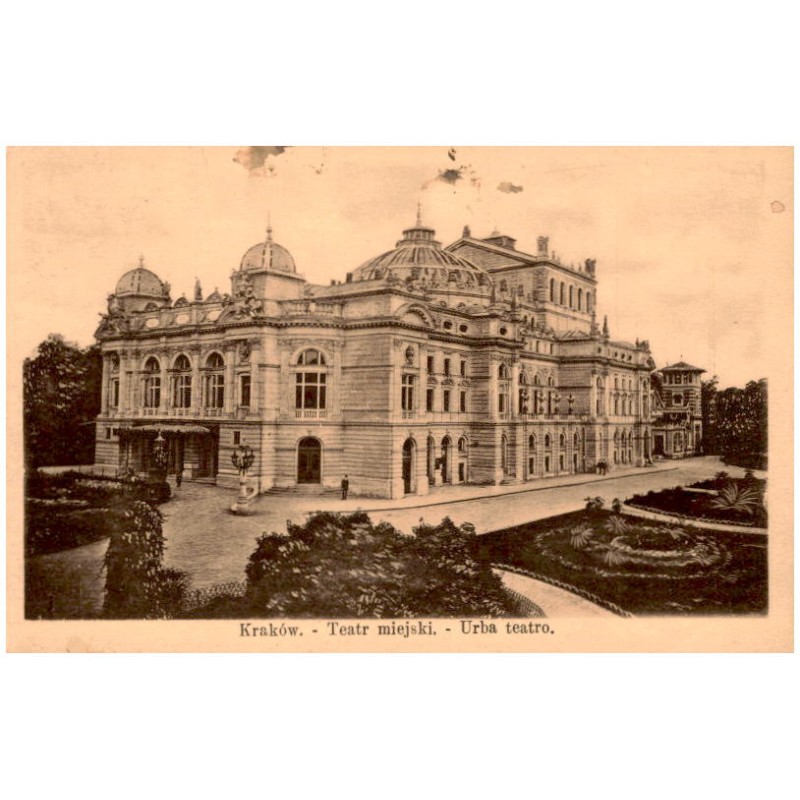 Kraków.- Teatr miejski. - Urba teatro.