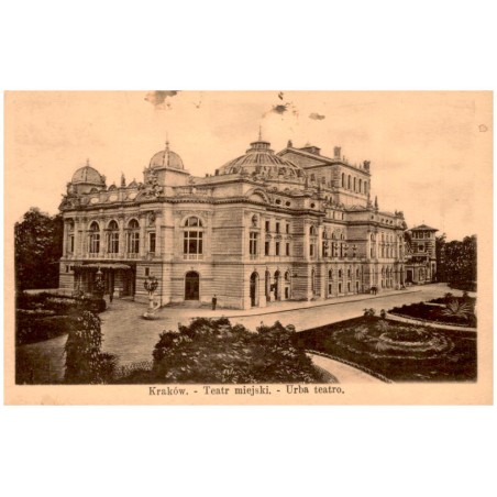 Kraków.- Teatr miejski. - Urba teatro.